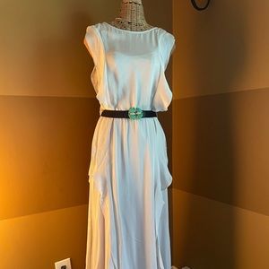 Dove gray BCBG summer dress